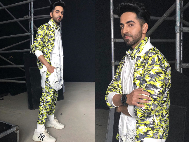 Treat To Our Eyes! 5 Times Ayushmann Khurrana Stole Our Hearts In Neon Green Outfits - 3