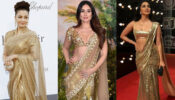 Uff Haye Garmi: Aishwarya Rai, Kareena Kapoor and Kiara Advani set the temperature soaring in sensuous golden sarees, are you in love already?