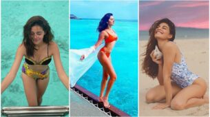 Uff Haye Garmi: Ananya Panday, Tara Sutaria and Jacqueline Fernandez set the beach on fire with their ‘burning hot’ swimwear style, we can’t stop crushing
