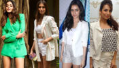 Uff Haye Garmi: Ananya Panday, Tara Sutaria, Shraddha Kapoor and Malaika Arora set the temperature soaring in high-chic blazer and shorts, fans in love