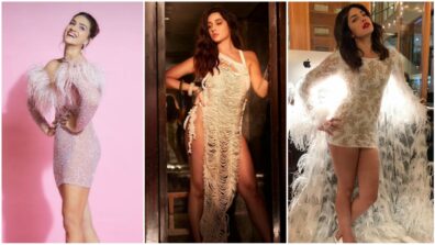 Uff Haye Garmi: Kriti Sanon, Nora Fatehi and Priyanka Chopra raise the oomph quotient in double-slit midi embellished bodycon outfits, fans love it