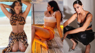 Uff Haye Garmi: Nora Fatehi, Janhvi Kapoor and Deepika Padukone set the temperature soaring in hot trendy bralette styles, fans sweat