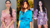 Uff Haye Garmi: Nora Fatehi, Sanjana Sanghi and Ananya Panday take the hotness quotient to next level in sensuous mini wrap dresses, are you crushing already?