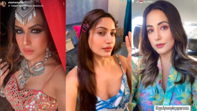 Unbelievable Swag: Nia Sharma, Surbhi Chandna and Hina Khan are here to etch their names in our hearts forever with their gorgeous selfie moments, we are crushing already