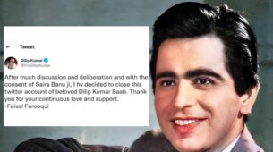 Veteran Actor Dilip Kumar’s Twitter Account To Be Deactivated? Read On To Know More
