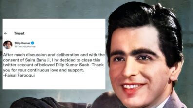 Veteran Actor Dilip Kumar’s Twitter Account To Be Deactivated? Read On To Know More