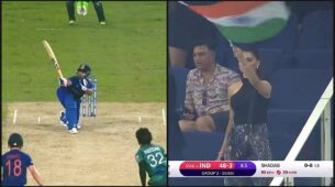Viral Alert: Urvashi Rautela caught on camera cheering for Rishabh Pant and Team India during Ind Vs Pak T20 World Cup 2021 game, check ASAP