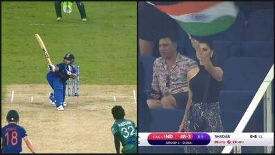 Viral Alert: Urvashi Rautela caught on camera cheering for Rishabh Pant and Team India during Ind Vs Pak T20 World Cup 2021 game, check ASAP