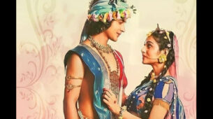 Cute To Handle: RadhaKrishn fame Mallika Singh and Sumedh Mudgalkar’s most adorable on-set moments caught on camera
