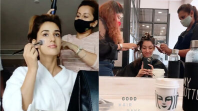 Watch BTS Videos: Disha Patani and Tamannaah Bhatia give us a sneak-peek into their daily-life makeup routine, who is your favourite?