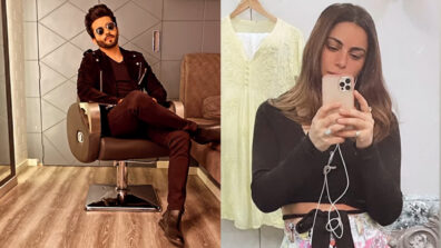 Watch Now: Dheeraj Dhoopar flaunts his swagger lifestyle from vanity van, Shraddha Arya snapped clicking pictures