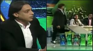 Watch Now: Shoaib Akhtar gets insulted by cricket show host during Live streaming, former pacer resigns and leaves shoot midway