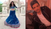 Watch Now: Shraddha Arya does a romantic adorable spin in lehenga, Dheeraj Dhoopar says, ‘shoot shenanigans’