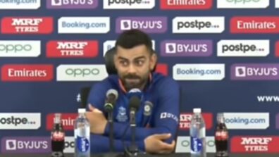 Watch Now: Virat Kohli gets angry at post-match press conference after being questioned about Rohit Sharma’s place in the playing XI