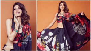What A Beauty: Jacqueline Fernandez In Rohit Bal Styled Indo-Western Looks Are Drop-Dead Gorgeous, Fans Can’t Stop Admiring