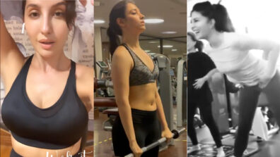 Work it out baby: Nora Fatehi, Tamannaah Bhatia and Jacqueline Fernandez give a sneak-peek into their daily fitness routine, see videos