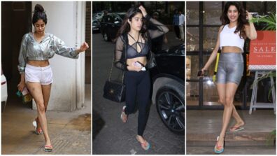 Workout Wardrobe: 5 Times ‘Roohi’ Actor Janhvi Kapoor Left Us Gasping For Breath In Her Hottest Gym Wears