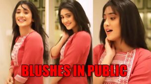 Yeh Rishta Kya Kehlata Hai actress Shivangi Joshi blushes in public while performing a romantic song, fans love it