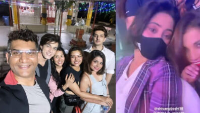 YRKKH hotties Mohsin Khan and Shivangi Joshi attend boxing event with their squad, see viral pics