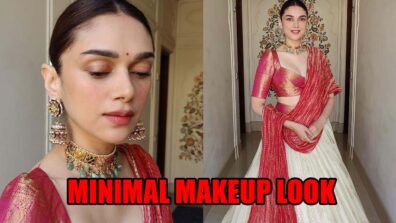 5 Step Guide To Recreate Aditi Rao Hydari’s Minimal Makeup Look