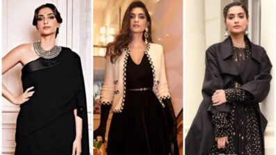 5 Times Sonam Kapoor Ahuja Proved That Black Outfits Can Never Go Out Of Style; Yay Or Nay