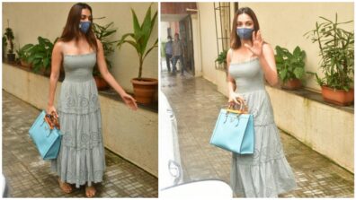 Wow! Kiara Advani Teams A Pretty Grey Strappy Maxi Dress With Expensive Tote Worth Rupees 3 Lakhs, Fans Left Speechless