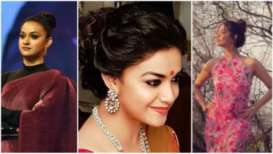 In Love With Chic High Bun Style? Take Hairdo Goals From Keerthy Suresh