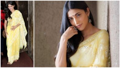 Shruti Haasan’s Noteworthy Looks In Her Chikankari Saree, Take Inspiration