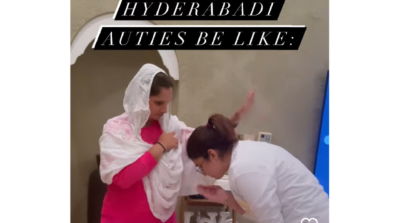 A Viral Video Of Sania Mirza Gives A Hyderabadi Twist To Viral Instagram Touch It Trend