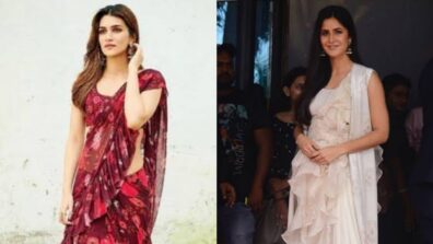 Kriti Sanon To Katrina Kaif: Ruffle Sarees And Bollywood Divas Is Some Love Story And Here Is The Proof