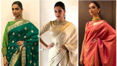 The Hotty Deepika Padukone’s Regal Silk Sarees You Would Like To Steal For Your Closet