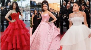 Aishwarya Rai, Deepika Padukone and Priyanka Chopra are Princesses in Ruffle Gowns