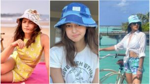 Alia Bhatt, Ananya Panday and Sara Ali Khan give ‘barbie doll’ vibes in bucket hats, fans melt in awe