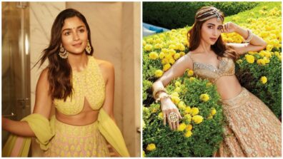 Alia Bhatt and Pooja Hegde’s love for Lehenga is Evident, see pictures