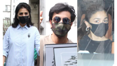 Alia Bhatt-Ranbir Kapoor Give Visit To Kapoor Bungalow: Neetu Accompanies