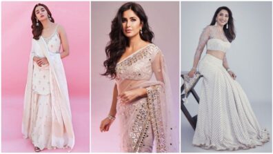 Alia Bhatt To Madhuri Dixit Nene: Celeb Approved White Ethnic Looks For Your Occasion