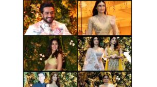 Anushka Ranjan-Aditya Seal Sangeet: Raveena Tandon, Alia Bhatt, Aly Goni, Bhumi Pednekar, Manish Malhotra, Vaani Kapoor, and Athiya Shetty arrive in style, see viral videos