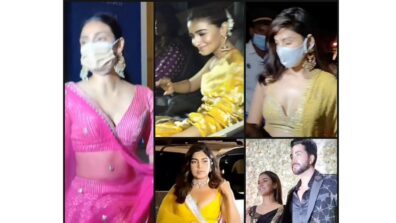 Anushka Ranjan-Aditya Seal Wedding: Jasmin Bhasin-Aly Goni and Athiya Shetty arrive in style, Alia Bhatt, Rhea Chakraborty and Bhumi Pednekar spotted twinning in yellow