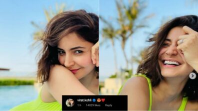 Anushka Sharma drops bomb in neon green monokini, Virat Kohli in love