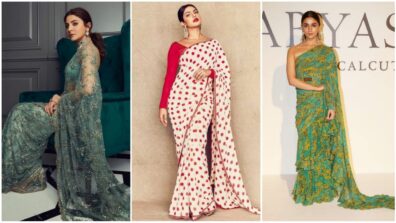 Anushka Sharma, Priyanka Chopra and Alia Bhatt are resplendent, hot beauties in Sabyasachi designer sarees, get ready to fall in love