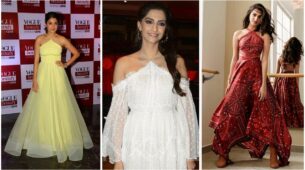 Anushka Sharma, Sonam Kapoor & Tara Sutaria show how to slay in Halter Neck dresses