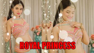 Avneet Kaur looks like a royal princess in pastel pink and green lehenga, fans can’t stop drooling