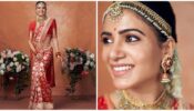 Beaming With Elegance: Amid The Divorce Rumors, Samantha Ruth Prabhu Shares Alluring Pictures Of Herself In A Bridal Attire; See Pics