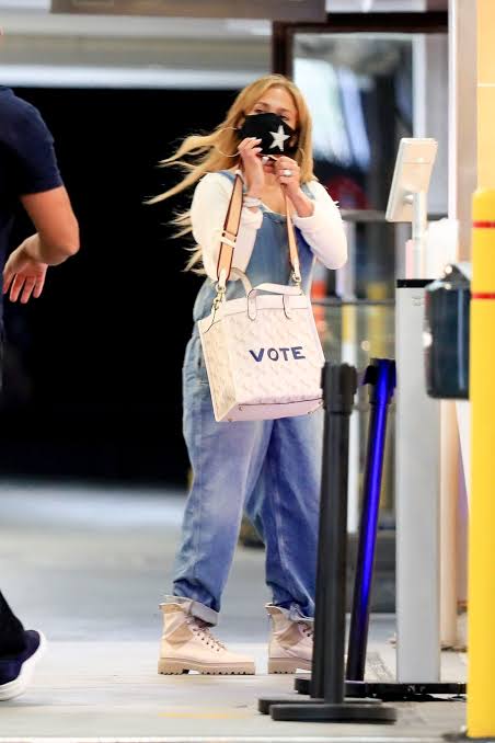 Bella Hadid To Jlo: Times When Hollywood Hotties Choose To Spread Voting Awareness Through Their Outfits - 4