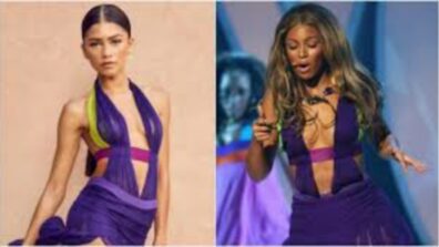 Beyonce Or Zendaya: Who Looked Hotter On The Red Carpet In This Ashi Studio Gown?