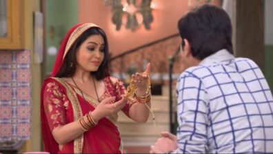 Bhabhiji Ghar Par Hai written update S01 Ep1690  30th November 2021: Vibhuti gives a necklace to Angoori