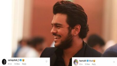 Bhavya Gandhi wears ‘ear studs’ paired with black blazer like Salman Khan, Ambika Ranjankar and Samay Shah react