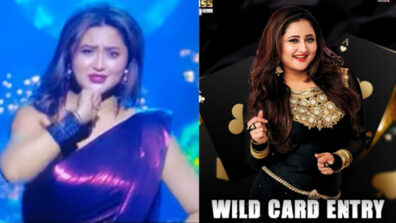 Bigg Boss 15 wild card: Rashami Desai performs hot dance in saree on stage