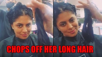 Bigg Boss contestant Kavita Kaushik chops off her long hair; donates it to make wig for cancer patients