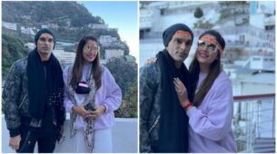 Bipasha Basu and Karan Singh Grover seek blessings for their love at Vaishnodevi, see viral pics